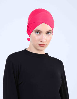 Breathable Criss-Cross Underscarf with Mesh Detail - 54