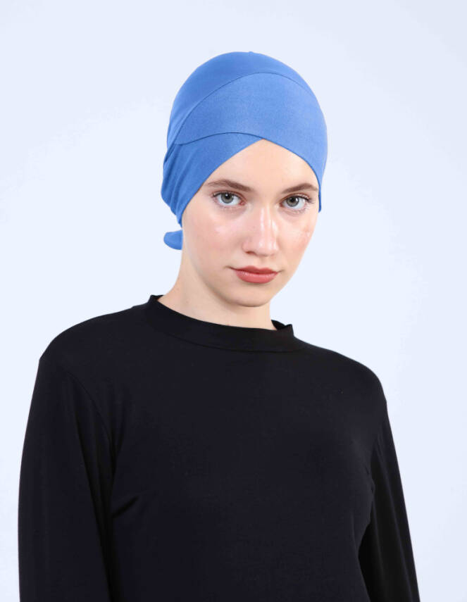 Breathable Criss-Cross Underscarf with Mesh Detail - 69