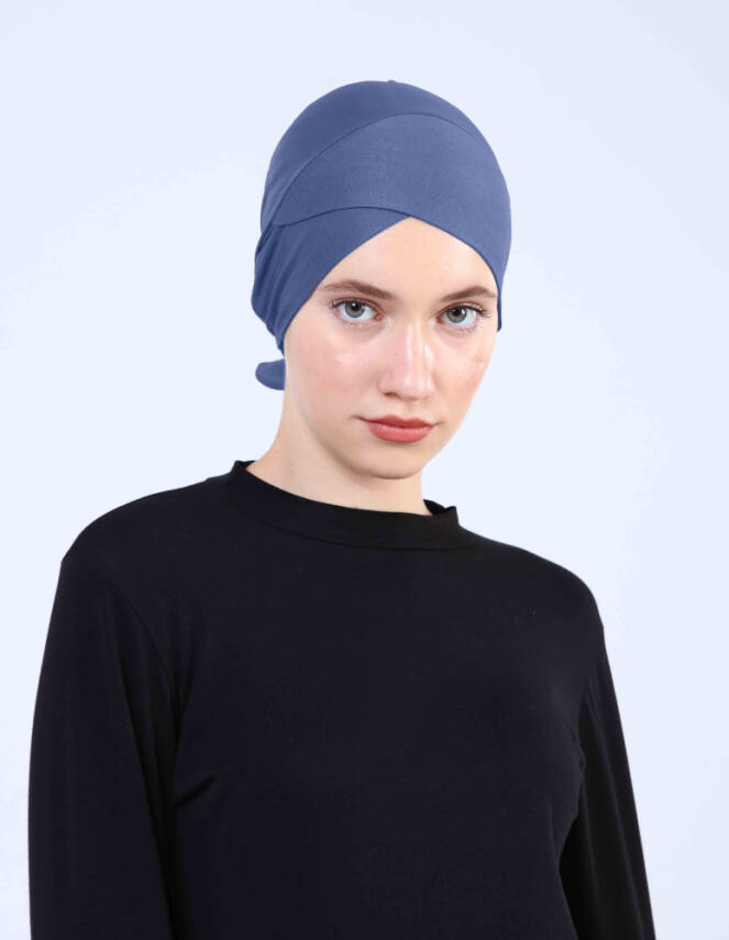 Breathable Criss-Cross Underscarf with Mesh Detail - 72
