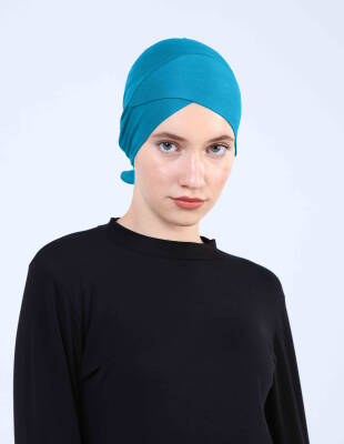 Breathable Criss-Cross Underscarf with Mesh Detail - 84