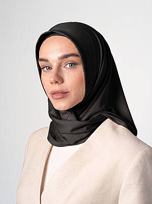 Jersey Viscose Square Scarf - 2