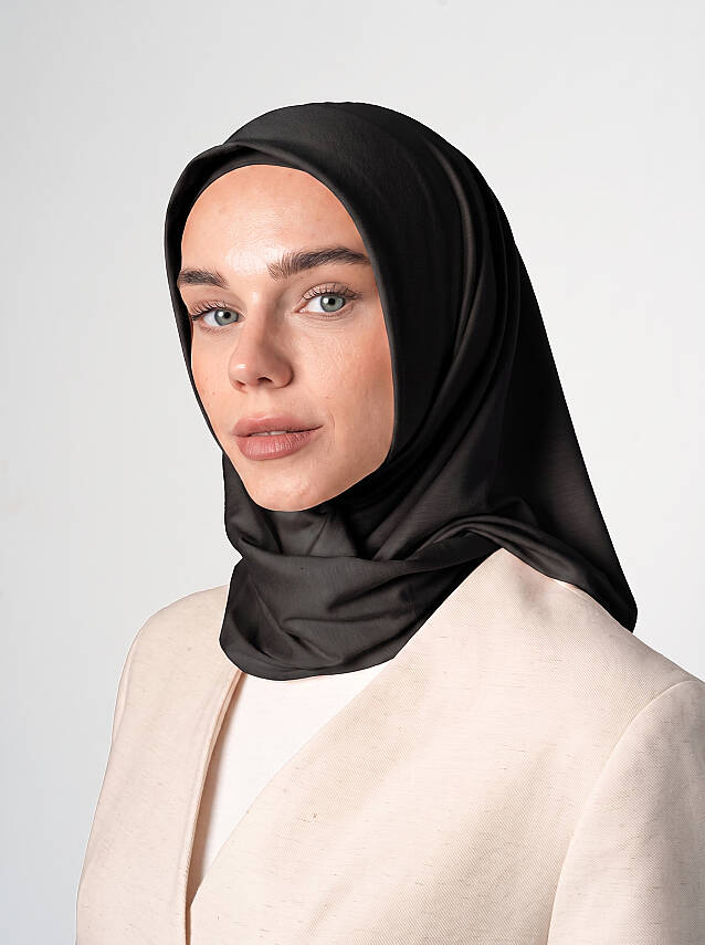 Jersey Viscose Square Scarf - 2