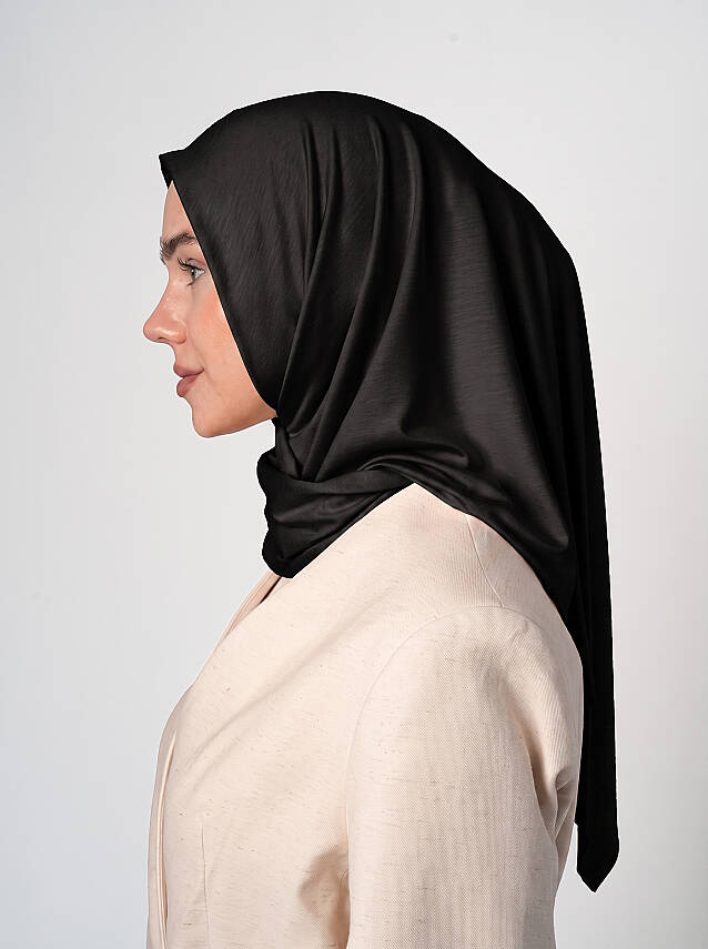 Jersey Viscose Square Scarf - 3