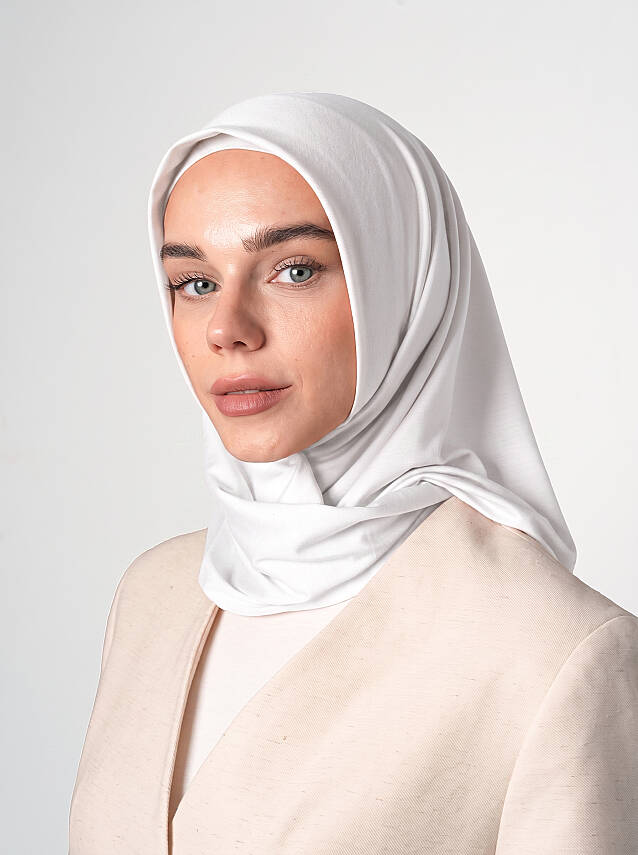 Jersey Viscose Square Scarf - 6