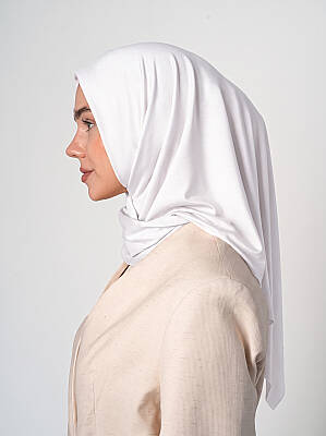 Jersey Viscose Square Scarf - 7