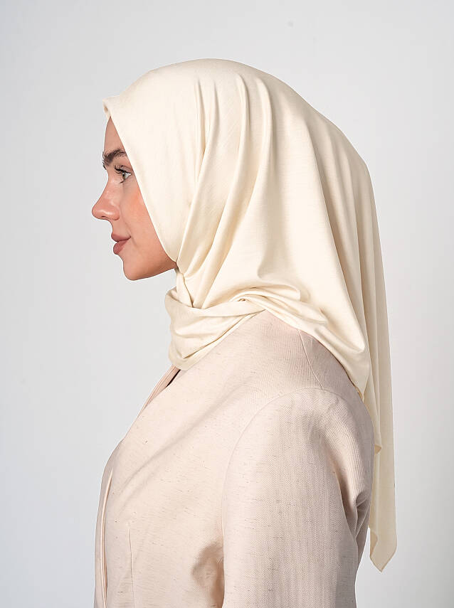 Jersey Viscose Square Scarf - 15