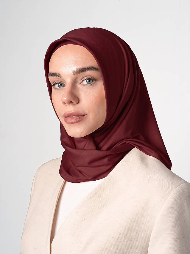 Jersey Viscose Square Scarf - 18
