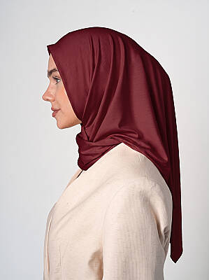 Jersey Viscose Square Scarf - 19
