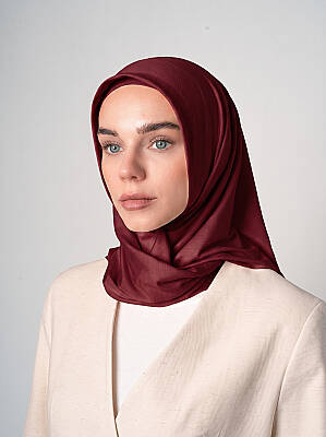 Jersey Viscose Square Scarf - 21