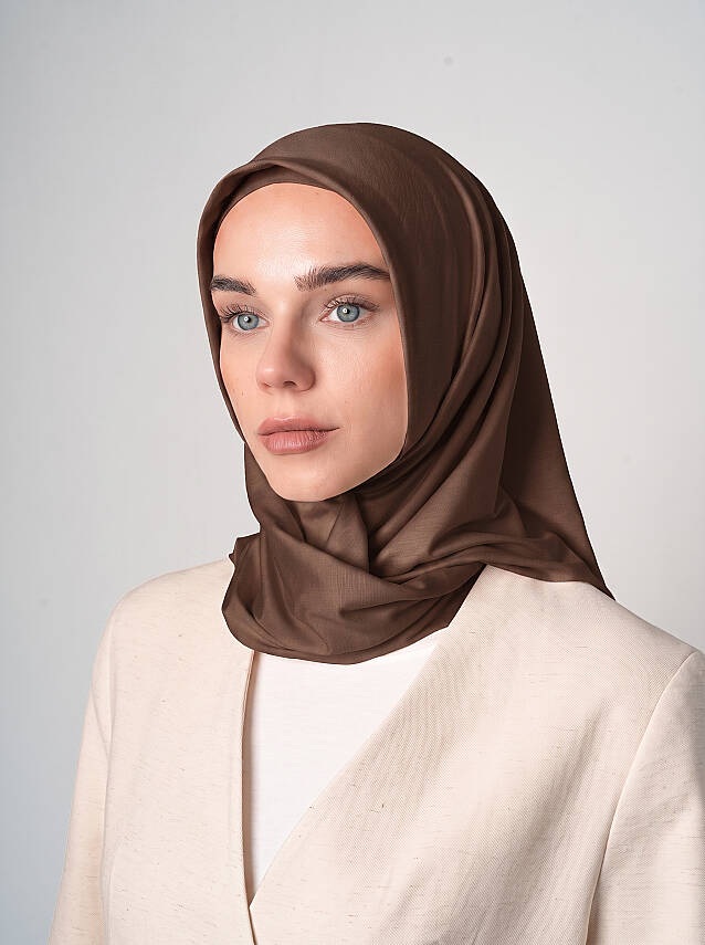 Jersey Viscose Square Scarf - 25