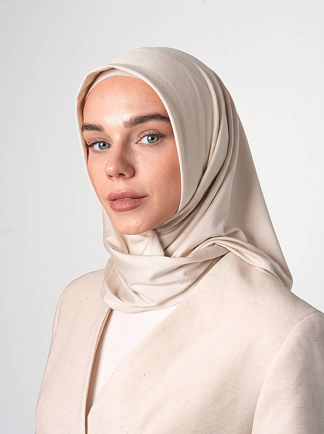 Jersey Viscose Square Scarf - 34
