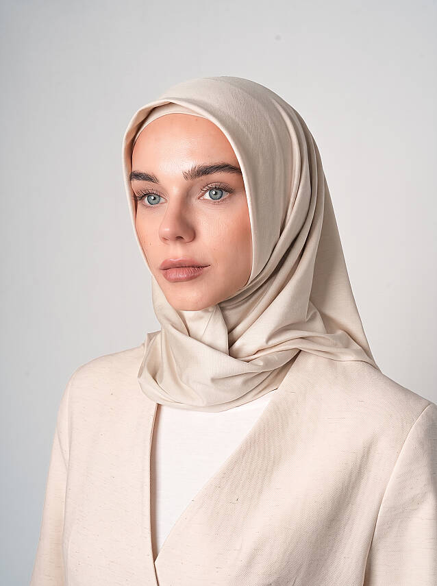 Jersey Viscose Square Scarf - 37
