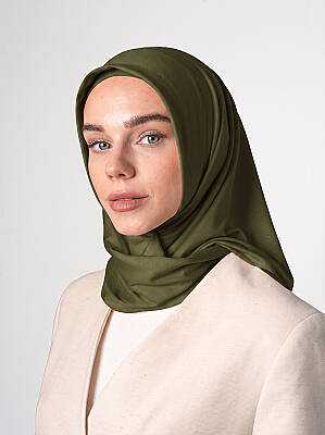 Jersey Viscose Square Scarf - 50