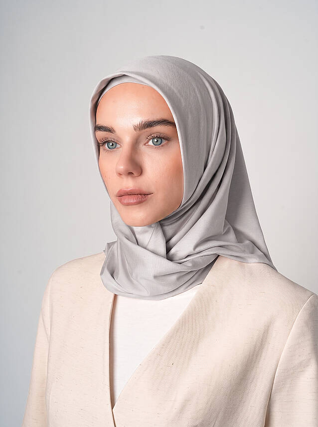 Jersey Viscose Square Scarf - 57