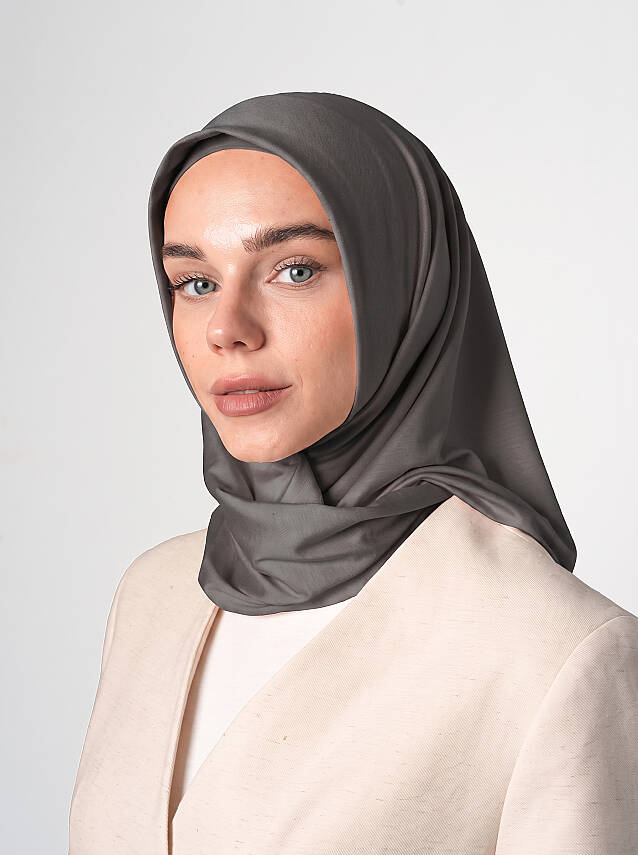 Jersey Viscose Square Scarf - 58