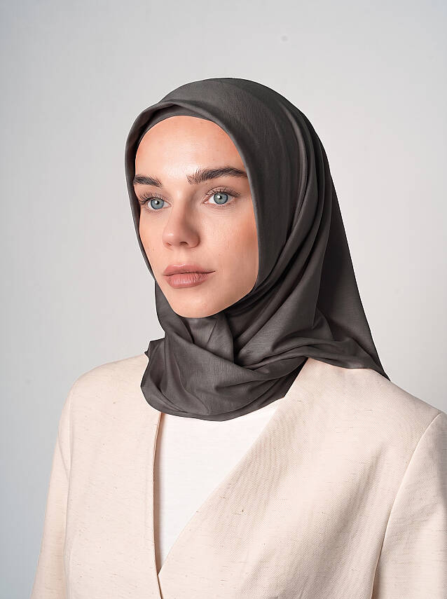 Jersey Viscose Square Scarf - 61