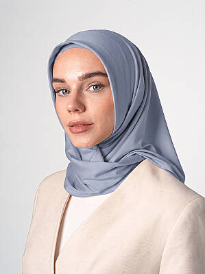 Jersey Viscose Square Scarf - 62