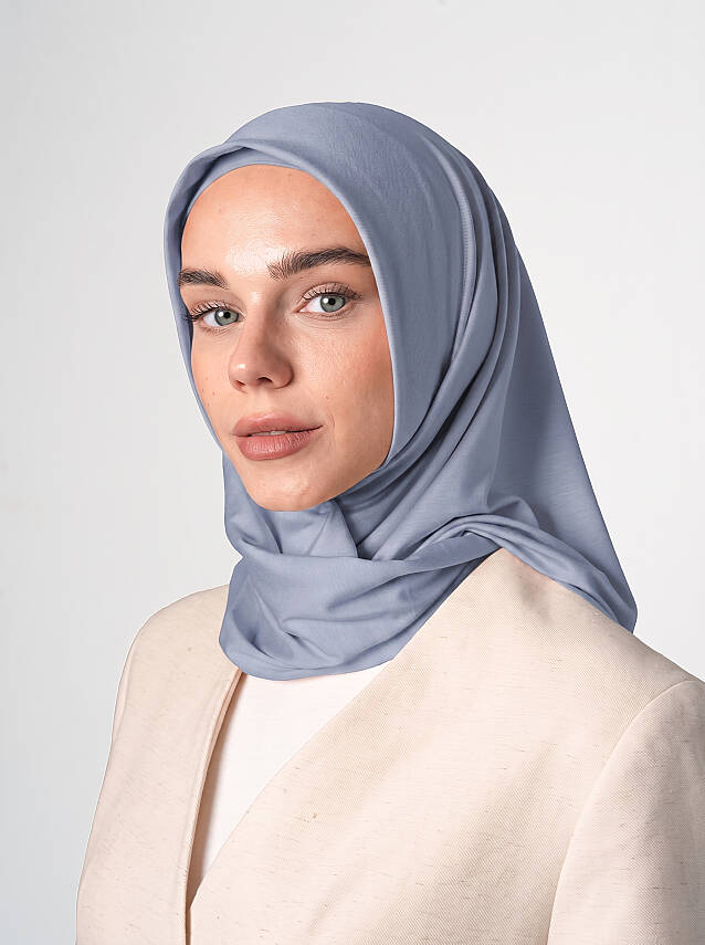 Jersey Viscose Square Scarf - 62