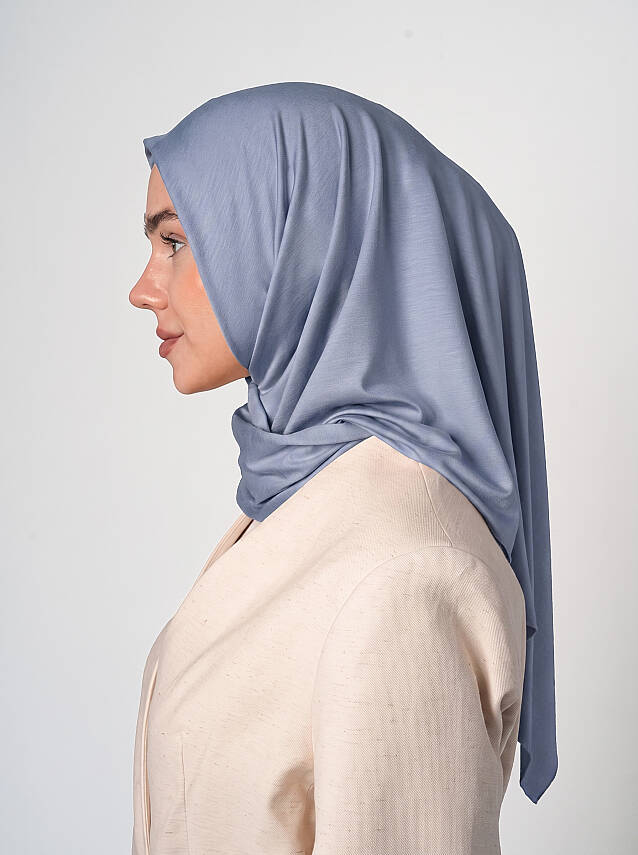 Jersey Viscose Square Scarf - 63