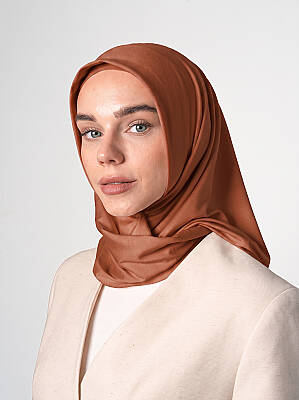 Jersey Viscose Square Scarf - 66