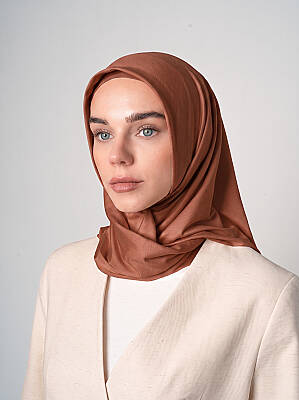 Jersey Viscose Square Scarf - 69