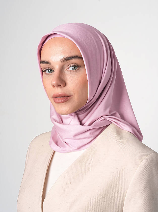 Jersey Viscose Square Scarf - 78