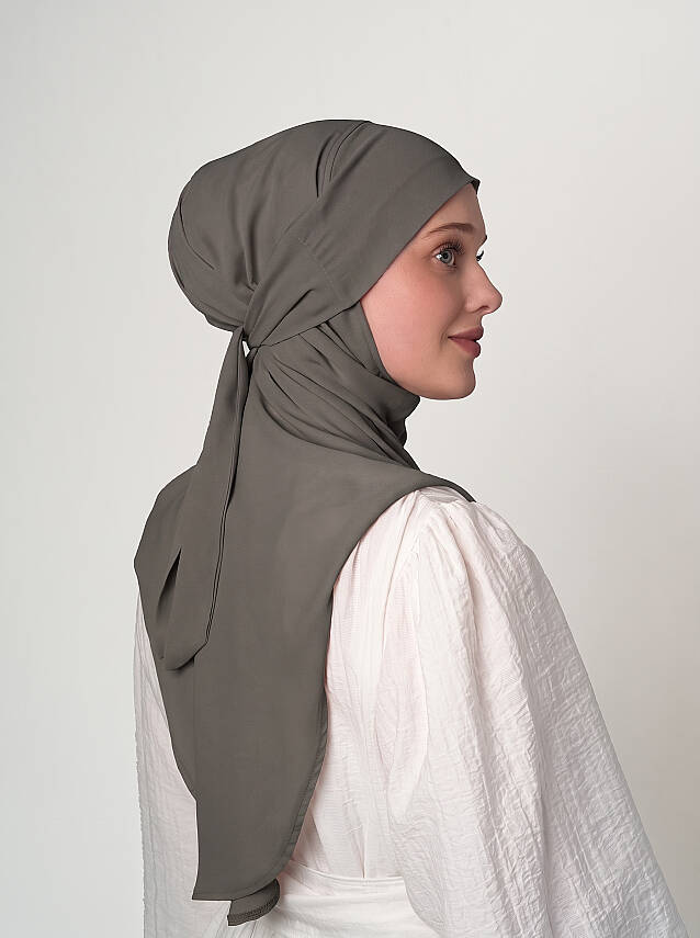 Kemerli Krep Türban - 47