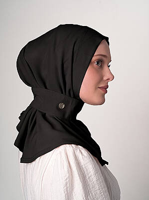 Krep Şal - Fular Detaylı Model - 6