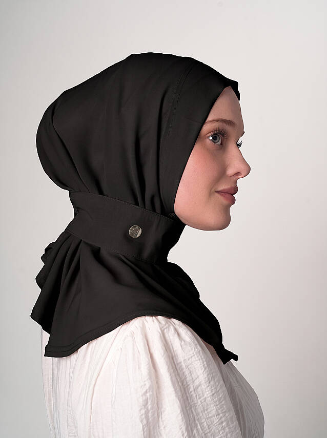 Krep Şal - Fular Detaylı Model - 6