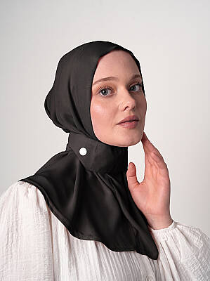 Krep Şal - Fular Detaylı Model - 7