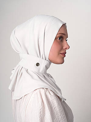 Krep Şal - Fular Detaylı Model - 9