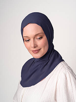Krep Şal - Fular Detaylı Model - 11