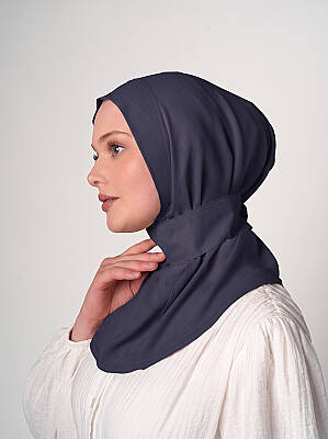 Krep Şal - Fular Detaylı Model - 12
