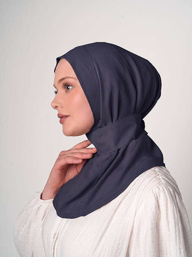 Krep Şal - Fular Detaylı Model - 12
