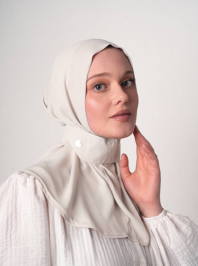 Krep Şal - Fular Detaylı Model - 18