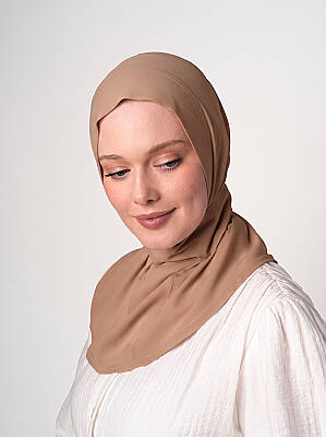 Krep Şal - Fular Detaylı Model - 19