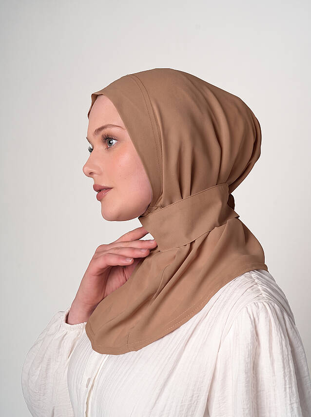 Krep Şal - Fular Detaylı Model - 24