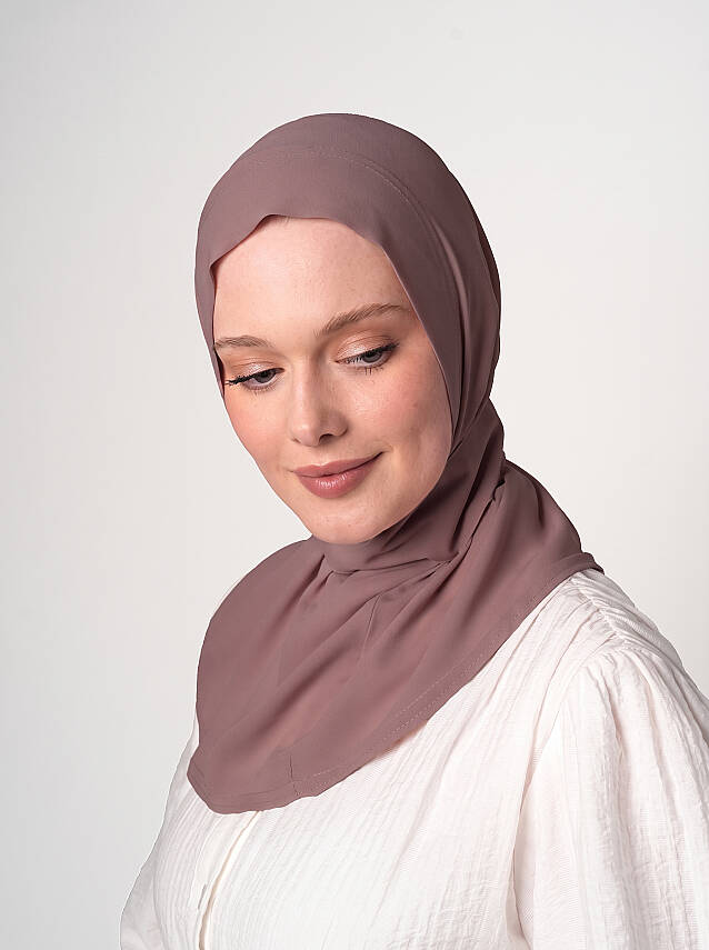 Krep Şal - Fular Detaylı Model - 42