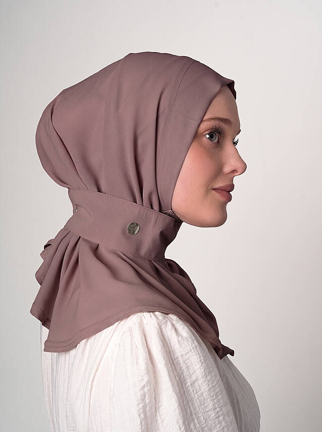 Krep Şal - Fular Detaylı Model - 44