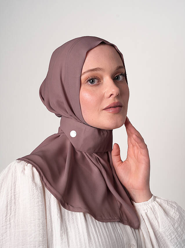 Krep Şal - Fular Detaylı Model - 45