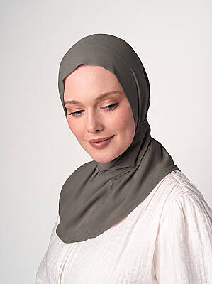 Krep Şal - Fular Detaylı Model - 50