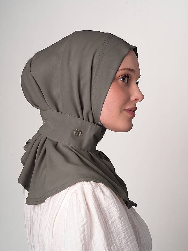 Krep Şal - Fular Detaylı Model - 52