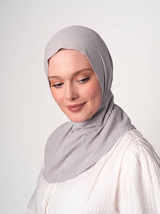Krep Şal - Fular Detaylı Model - 54