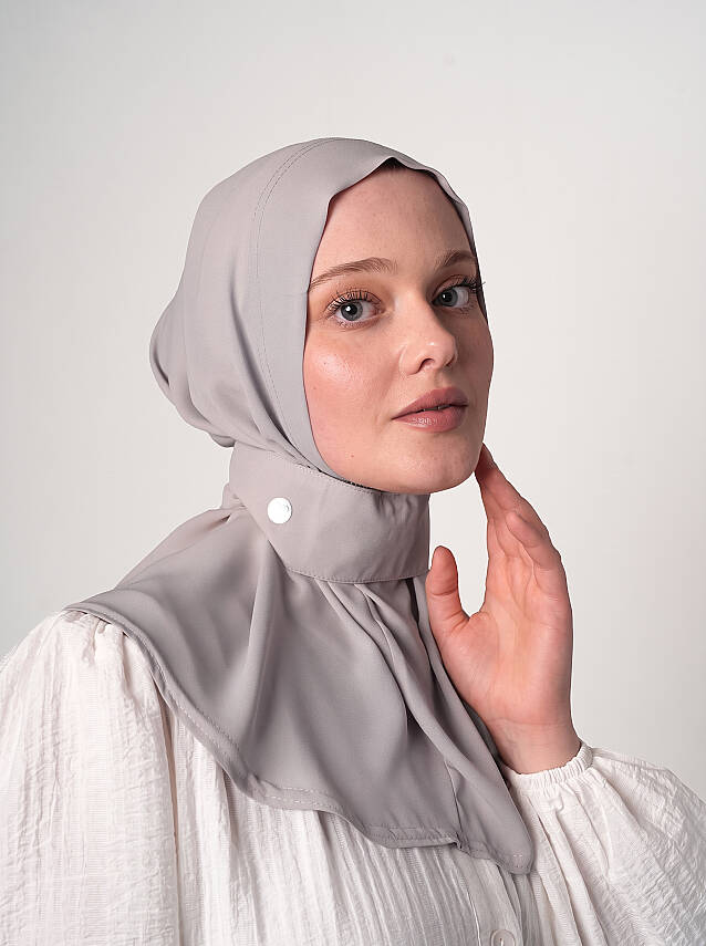 Krep Şal - Fular Detaylı Model - 57