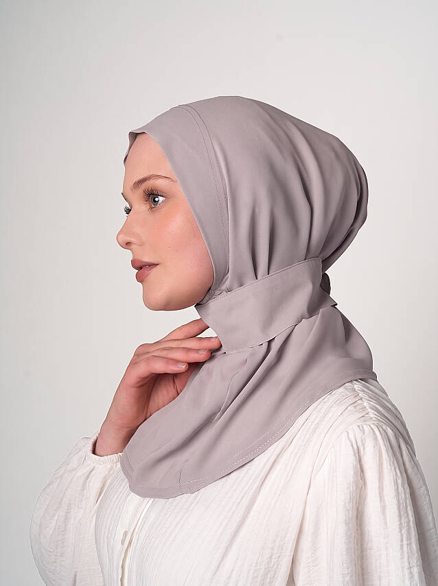 Krep Şal - Fular Detaylı Model - 59