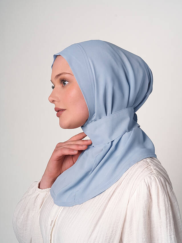 Krep Şal - Fular Detaylı Model - 63