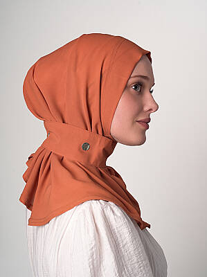 Krep Şal - Fular Detaylı Model - 68