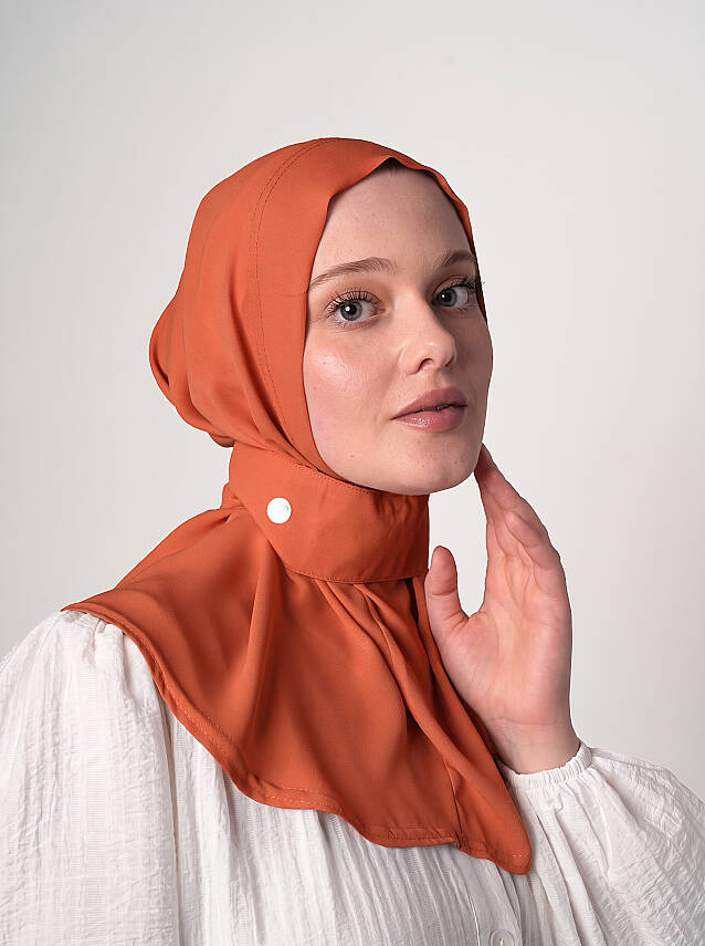 Krep Şal - Fular Detaylı Model - 69