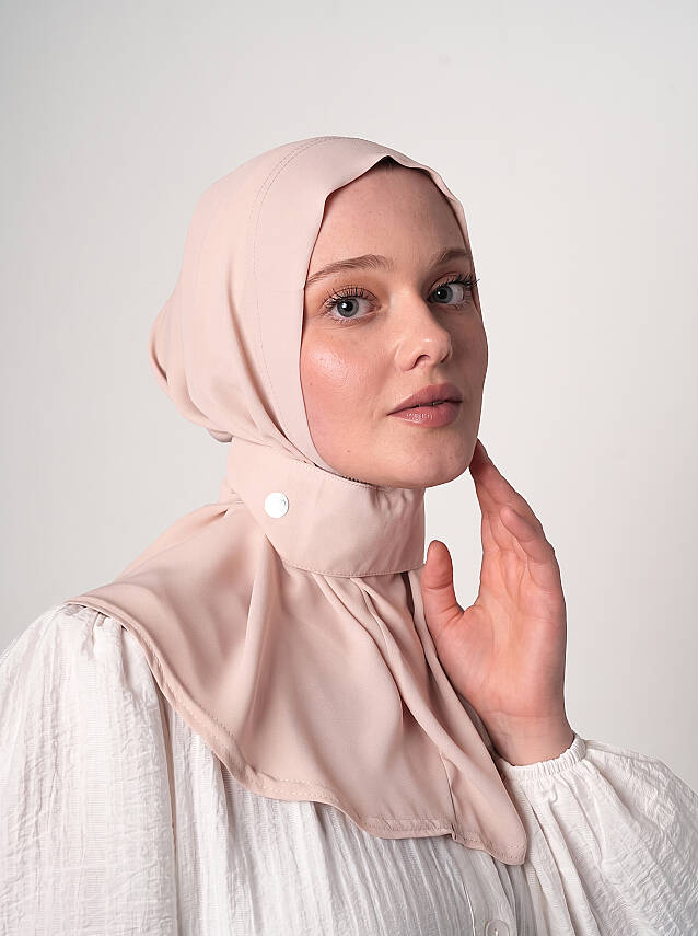 Krep Şal - Fular Detaylı Model - 73