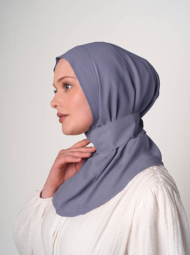 Krep Şal - Fular Detaylı Model - 75